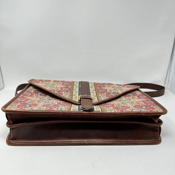 Elliva Boston Laptop Travel Bag Leather trim - Picture 4 of 16